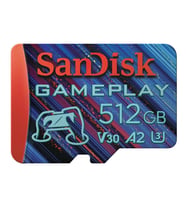 SanDisk GamePlay 512GB SDSQXAV-512G-GN6XN 190/130MB/s 4K UHD microSDXC A2 V30 Gaming Hafıza Kartı