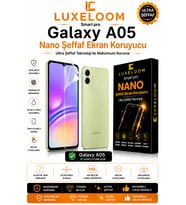 Luxeloom Samsung Galaxy A05 Smart Pro Nano Şeffaf Ekran Koruyucu