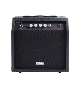 Midex RPA-20BK Bas Gitar Amfisi 20 WATT Gain Özelliği Kulaklık Çıkışı