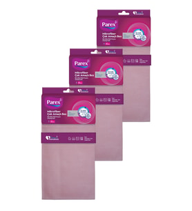 Mikrofiber Çok Amaçlı Bez Pembe Üçlü Paket