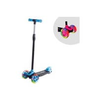 Cool Wheels 50kg Taşıma Kapasiteli Işıklı Stil 3 Tekerlekli Scooter Mavi