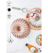 Rosegold Dilimli Kek Kalıbı, Pratik ve Şık Tasarım