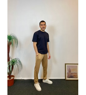 Erkek Regular Fit Eşofman Altı SPR24EA80 (Camel)