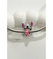 Fubena Stitch Doğum Günü Pastası Charm