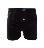 ÖREN STİL 44-7000 SİYAH 4'LÜ PAKET ERKEK  HAVLU BEL PAMUKLU BOXER