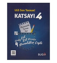 Buga Yayınları 8. Sınıf Matematik Türkçe Fen Katsayı 4 Soru Bankası