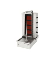 Atalay ADGC-4-A Döner Makineleri Gazlı Camlı Alttan Motorlu Hareketli - 4 Radyanlı - 220 V