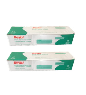 Beybi Steril Dental Enjektör 2.5ml 0.40 40 Mm 100 Adet 2 Kutu