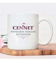 Anneler Gününe Özel Yazılı Kupa Bardak