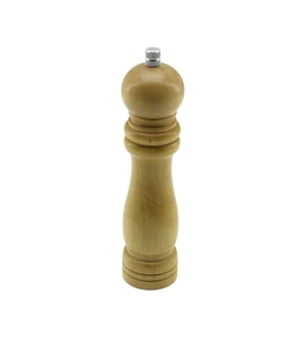 BÜYÜK= ÇAP: 4.5CM - UZUNLUK: 19CM AHŞAP TUZ - BAHARAT ÖĞÜTÜCÜ (5343)