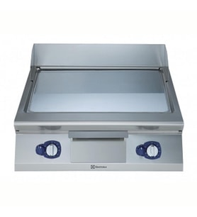 Electrolux Professional Gazlı Set Üstü Izgara (20kw), Düz Krom Pleytli, Eğimli Tablalı, Termostatik Kontrol, Demonte Sırtlık Ve Spatula - 800 Mm E9FTGHCS00