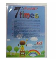 Ponart - Kosida 7TimesYedi Kat Küçülen Kağıt A4 2'li Paket 