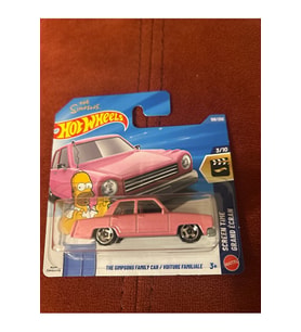 Hot Wheels Hotwheels 2026 Serisi The Si̇mpsons Fami̇ly Car /Voi̇ture Fami̇li̇ale