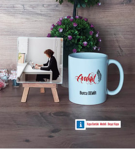 Avukat Fotoğraflı Dekoratif Taş, Kupa Bardak Beyaz Hediye (Model 1)