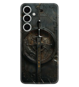 Oppo A38 Kılıf Boutique Baskılı Resimli Sword Pcode -051