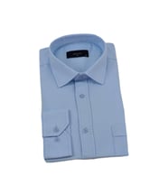 Erkek Klasik Tek Cepli Uzun Kol Gömlek BGL-ST04338 (Mint Yeşili)