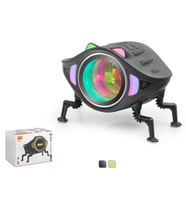 Bluetooth Masaüstü Hoparlör Robot Tasarimli Fm Rgb CC2A