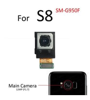 Tkgz Samsung Galaxy S8 Arka Kamera
