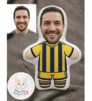 Kişiye Özel Fenerbahçe Taraftar Şekilli Maskot Yastık
