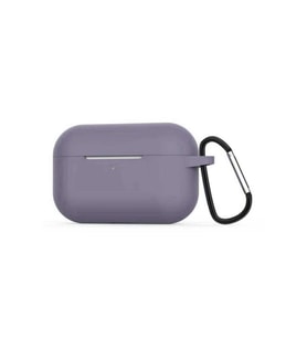 Apple Airpods Pro Uyumlu Kılıf Zore Airbag Silikon (Lila)