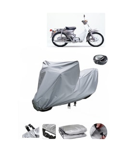 Honda C70 Super Cub Su Geçirmez Motosiklet Brandası ARKA ÇANTA UYUMLU