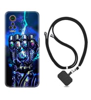 General Mobile GM 21 Pro GM 22 Pro Plus Kılıf Boyun Askılı Silikon Thunder Play 1760
