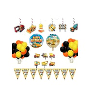 DÜVENCİ TİCARET Inşaat Temalı Lüks BALON SET