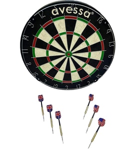 Avessa Dart-150 Sisal Profesyonel Dart Tahtası Seti