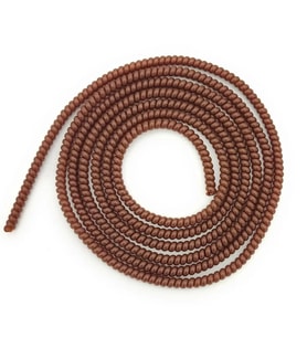 SPELT Şarj Aleti Kablosu Kablo Kordon Koruyucu Spiral Sarma Kılıf Koruma Kahverengi Pearl
