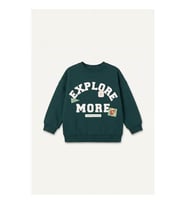Defacto Oversize Baskılı Yeşil Erkek Bebek Sweatshirt I0317A5/GN1116