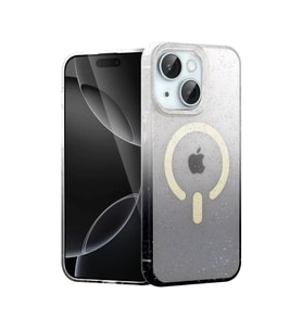 İphone 14 Pummel Shiny Kapak - Siyah