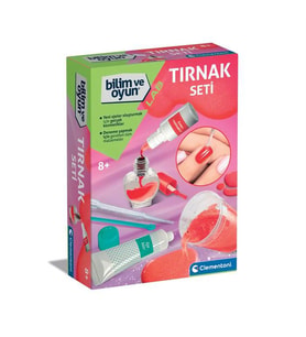 Clementoni Bilim ve Oyun Tırnak Seti 64332