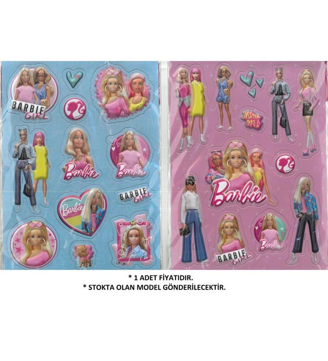 BARBİE B-4673 KABARTMALI STİCKER 240/480