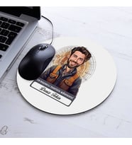 Kişiye Özel Hediye Karikatürlü En Başarılı Erkek Jeofizik Mühendisi Mousepad