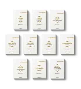 İmam Gazâli İhya Manevi Terbiye 10 Kitap - Tövbe, Sabır, Şükür,Ümit, Fakirlik,Tefekkür, Ölüm