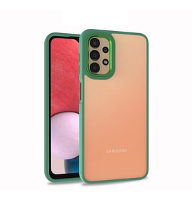 Lexroo Galaxy A13 4G Kılıf Flora Kılıf - Yeşil