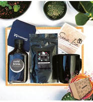 Cold Brew Kahve& Kupa Motto Kart Filtre Kahve Hediye Seti Kutusu