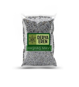 Mavi Haşhaş Tohumu Papaver somniferum 250 gr, Derya Eren