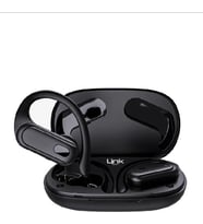 Linktech S28 Tws Spor Kancalı Bluetooth Kulaklık Siyah