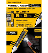 Temassız Voltaj Kontrol Kalemi SGS726 – Güvenli ve Hassas Ölçüm Aracı