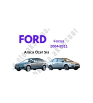 Ford Focus 2004-2011 Araca Özel Sis Far h11