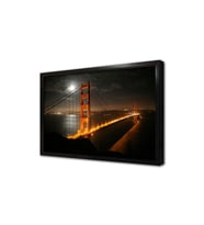 San Fransisco Golden Gate Köprüsü Çerçeveli Mdf Tablo