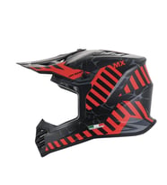 Sway Alert Full Face Tam Korumalı Kask (53-54cm) Siyah - Kırmızı (Siyah-Kırmızı)