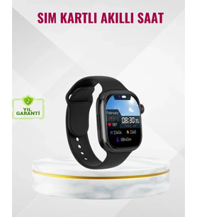 Uyku Takipli Gps li Sım Kart Destekli Akıllı Saat