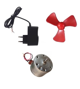 Adaptörlü Basit Motor Deney Seti - Öğrenci Elektrik Devresi