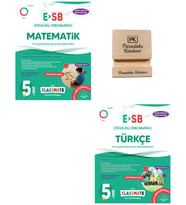 Okyanus Yayınları 5. Sınıf Classmate Matematik ve Türkçe Etkinlikli Soru Bankası + Telefon Standı
