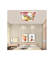 ( 60cm X 60cm ) Büyük Boy Avize, 60 Watt Güçlü Led Aydınlatma - Beyaz (6500 KELVİN) Doğal Işık