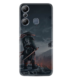 Infınix Hot 20i Kılıf Silikon Desen Özel Seri Warrior 1653