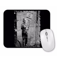 Albert Einstein Love Mouse Pad