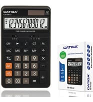 Catiga CD-AX12 Masaüstü 12 Hane Hesap Makinesi-H12